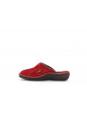 chausson ouvert rouge